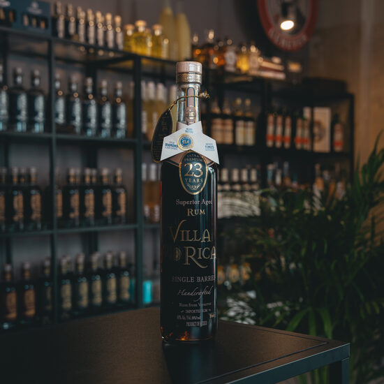 Villa Rica Single Barrel Ultra Premium 23 Years Old Superior Aged Rum 